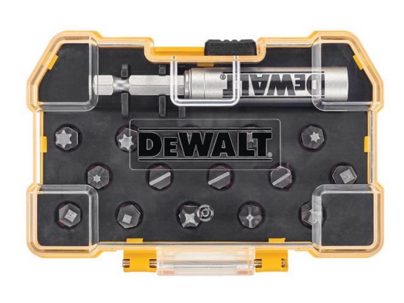 DeWalt Max Fit Assorted Screwdriver Bit Set Steel 16 pk