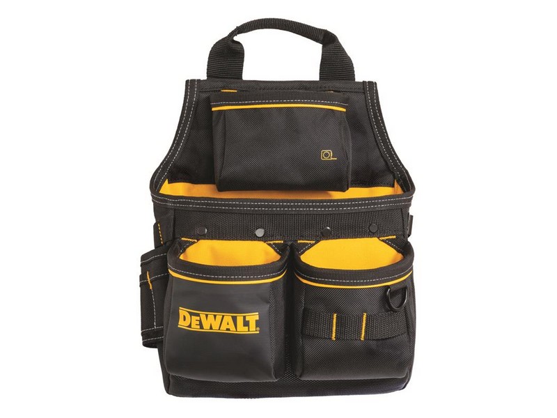 DeWalt 13 pocket Ballistic Nylon Professional Nail Pouch Black/Yellow