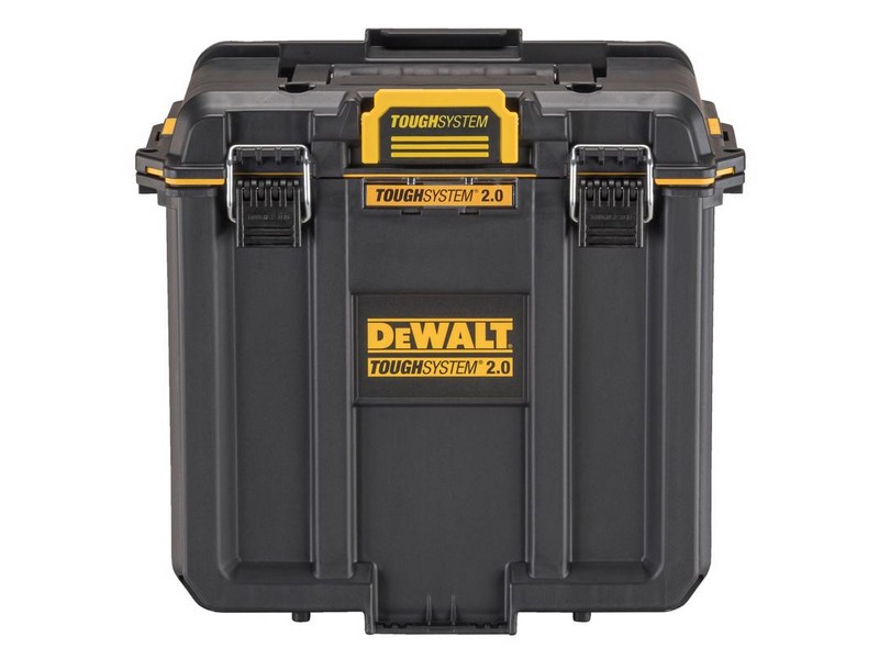 DeWalt ToughSystem 2.0 15.3 in. Deep Half Tool Box Black/Yellow