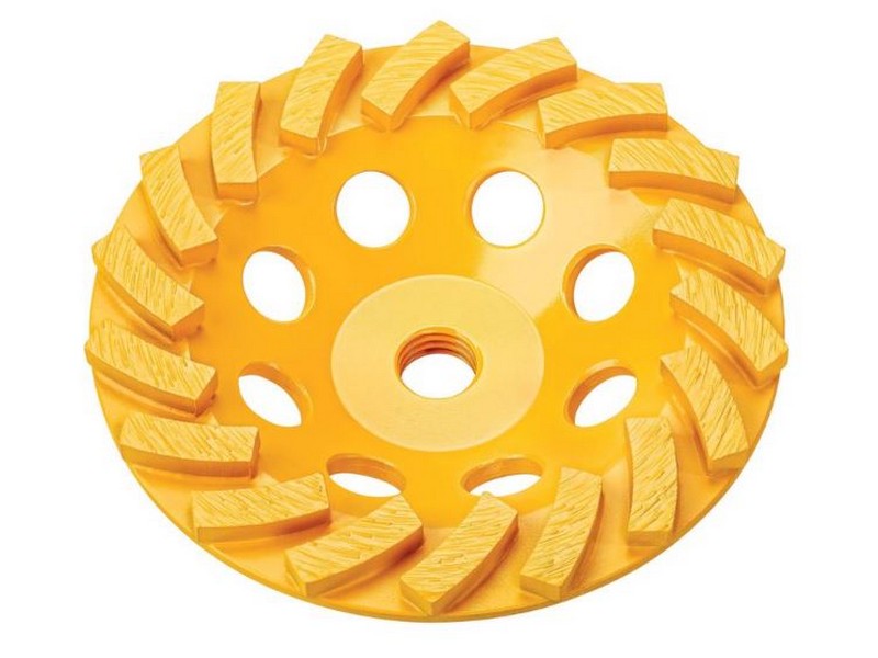 DeWalt 7 in. D X 5/8 in. Turbo Diamond Cup Wheel