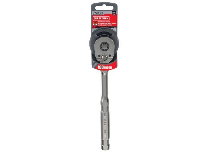 Craftsman Overdrive 1/2 in. drive Pear Head Ratchet 180 teeth
