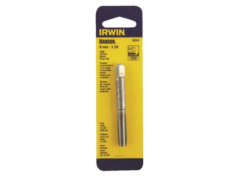 Irwin Hanson High Carbon Steel Metric Plug Tap 1 pc