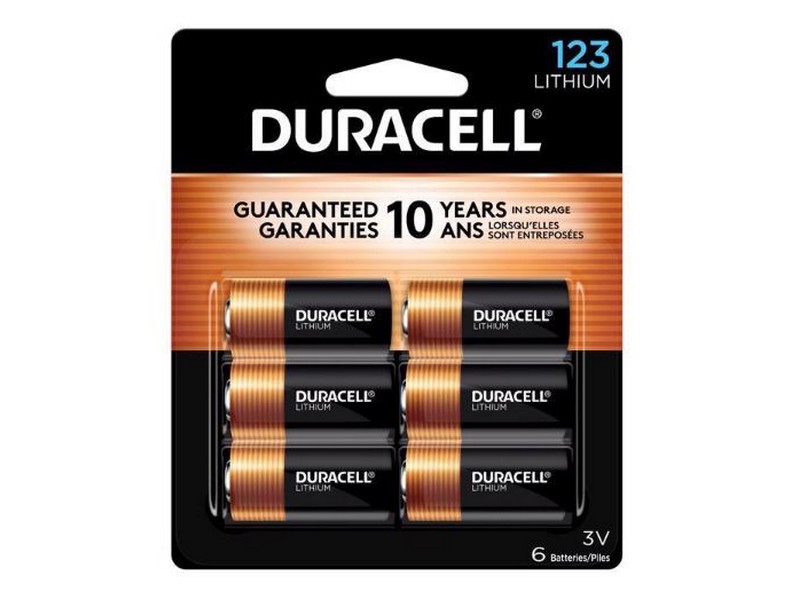 Duracell Lithium 123 3 V Battery 035755 6 pk