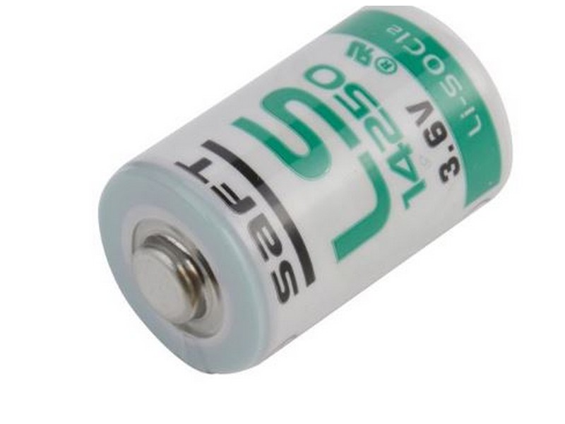 Saft Lithium 1/2AA 3.6 V 1.2 Ah Security and Electronic Battery 1 pk