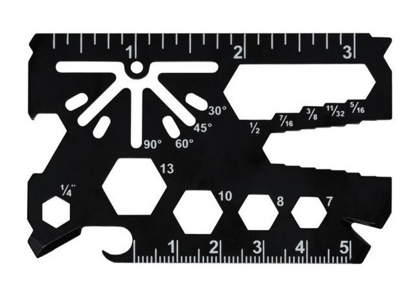 Hillman Black Wallet Multi Plier Tool