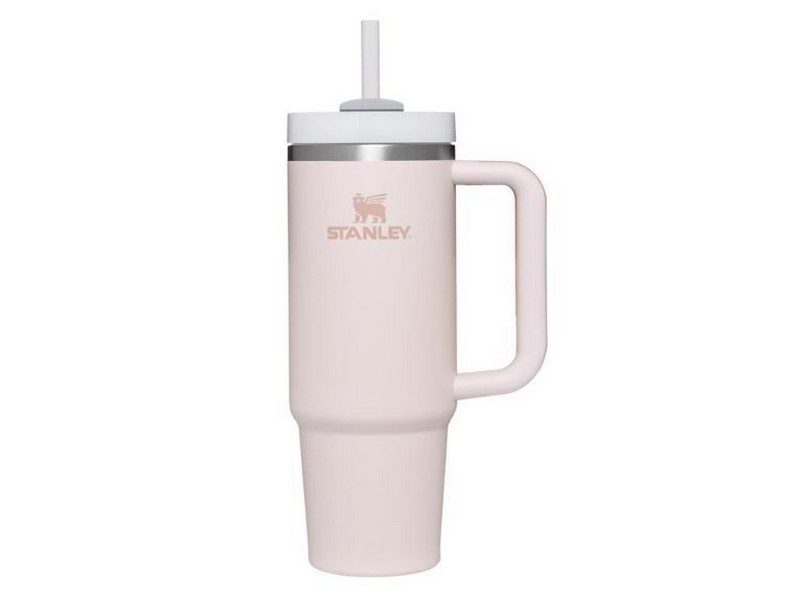 Stanley The Quencher H2.0 FlowState 30 oz Double-wall vacuum insulation Rose