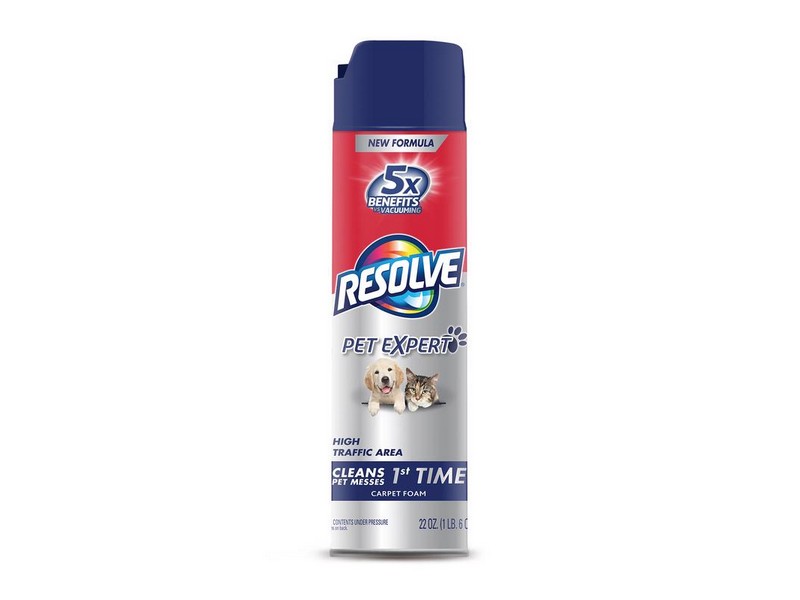 Resolve Pet High Traffic Carpet Cleaner 22 oz Foam
