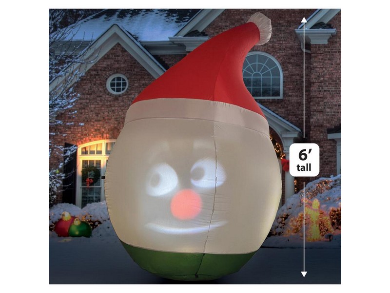 ANIMAT3D Mr. Chill Snowman 6 ft. Inflatable