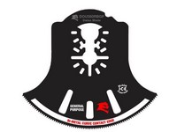 Diablo 3-1/2 in. W Bi-Metal Oscillating Blade 1 pk