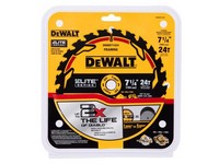 DeWalt Elite Series 7-1/4 in. D X 5/8 in. S Carbide Tipped Circular Saw Blade 24 teeth 1 pk