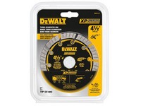 DeWalt XP Extended Performance 4-1/2 in. D X 5/8 in. S Diamond Turbo Segmented Cut-Off Blade 1 pc