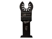 Milwaukee 1-3/8 in. L X 1-3/8 in. W High Carbon Steel Open-Lok Oscillating Blade Wood 3 pk