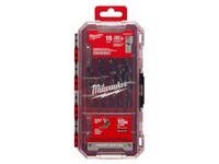 Milwaukee Red Helix Cobalt Drill Bit Set 3-Flat Shank 1 pk