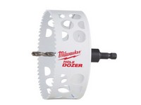 Milwaukee Hole Dozer 4-1/2 in. Bi-Metal Hole Saw with Arbor and Pilot Bit 1