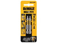 DeWalt Max Fit Torx #10 X 2 in. L Screwdriver Bit Set Steel 2 pk