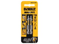 DeWalt Max Fit Torx #15 X 2 in. L Screwdriver Bit Set Steel 2 pk