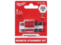 Milwaukee Shockwave Phillips 2 in. L Magnetic Attachment Set Alloy Steel 2