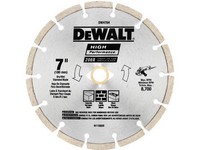 DeWalt HP 7 in. D X 5/8 and 7/8 in. Steel Segmented Rim Diamond Saw Blade 1