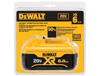 DeWalt 20V MAX DCB206 6 Ah Lithium-Ion Battery Pack 1 pc