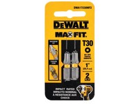 DeWalt MAXFIT Torx #30 X 1 in. L Screwdriver Bit Steel 2 pk