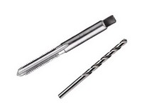 Irwin Hanson Metric Drill and Tap Bit 2 pc