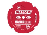 Diablo HardieBlade 7-1/4 in. D X 5/8 in. S Carbide Tip Titanium Fiber Cement Blade 4 teeth 1 pc