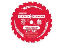 Diablo 7-1/4 in. D X 5/8 in. S Carbide Tipped Titanium Circular Saw Blade 24 teeth 1 pc