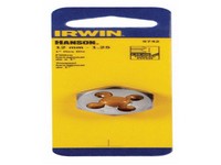Irwin Hanson High Carbon Steel Metric Hexagon Die 12mm-1.25mm  1 pc