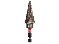 Milwaukee SHOCKWAVE 3/16 to 7/8 in. S High Speed Steel #4 Impact Step Drill Bit 1 pc