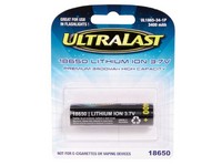 Ultralast Lithium Ion 18650 3.7 V 3400 Ah Rechargeable Battery 1 pk