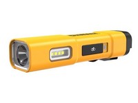 DeWalt 1000 lm Black/Yellow LED USB Flashlight