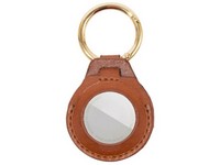 Hillman Sanitas Leather Brown Keychain