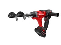 Craftsman V20 13.97 in. Steel Battery Operated Auger