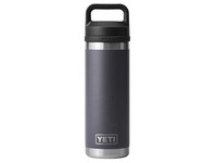 YETI Rambler 18 oz Charcoal BPA Free Bottle with Chug Cap