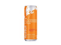 Red Bull Amber Edition Strawberry Apricot Energy Drink 12 oz