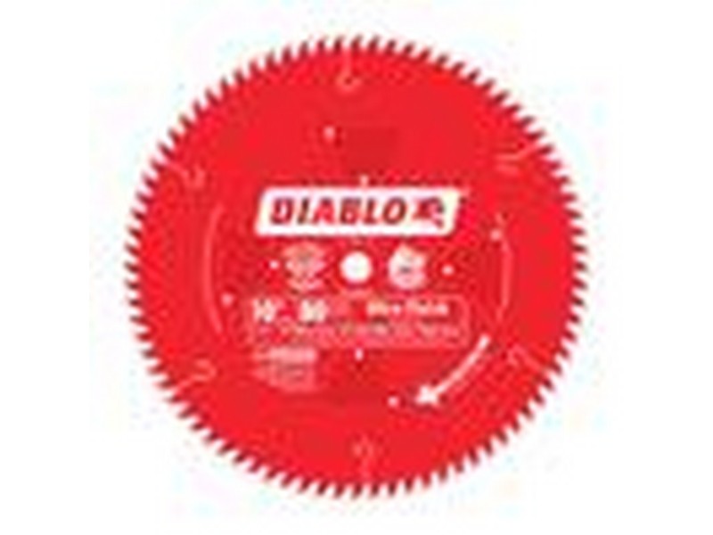 Diablo 10 in. D X 5/8 in. S Carbide Tipped Circular Saw Blade 80 teeth 1 pk