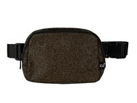 CC Glitter Fanny Pack Black