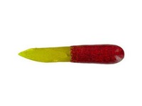 Big Bite Baits Scentsation Tailcutter 2.5" Red Glitter Chartreuse