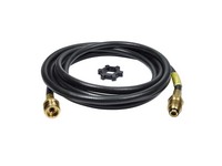 Mr. Heater 12 ft. L Brass/Plastic Excess Flow Soft Nose P.O.L Hose Assembly