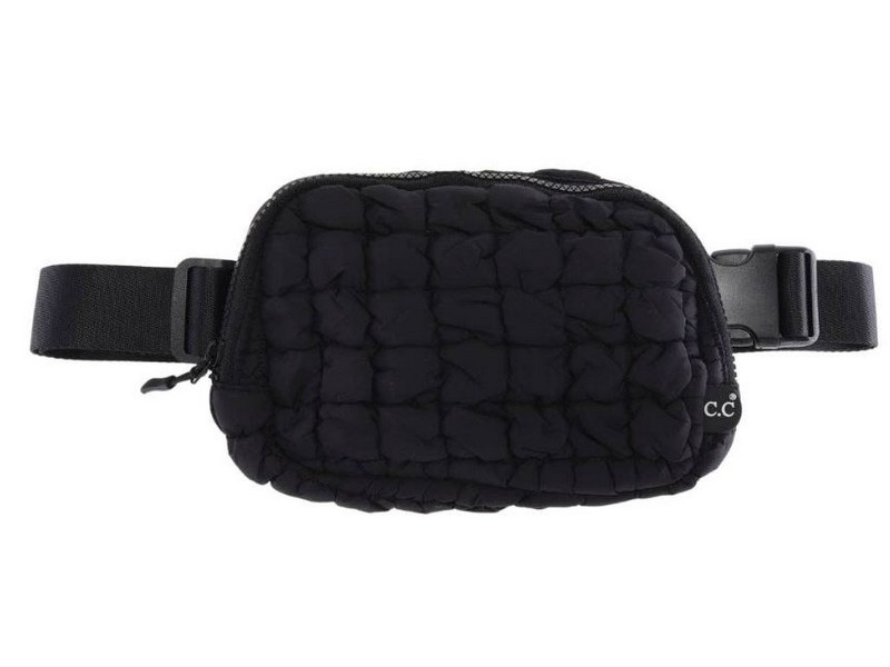 CC Puffer Fanny Pack Black