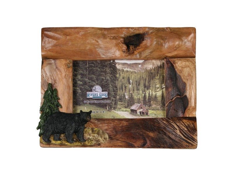 Rivers Edge Wooden Bear Frame 4X6