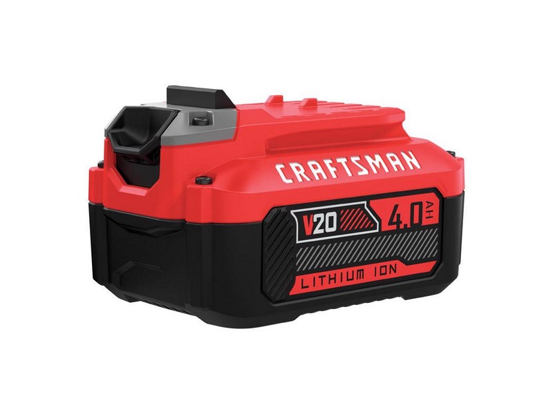 Craftsman 20V MAX 20 V 4 Ah Lithium-Ion High Capacity Battery Pack 1 pc
