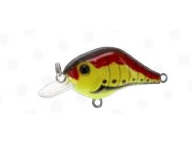 Bill Lewis Crank Gnat 1/8oz Red Caterpiller