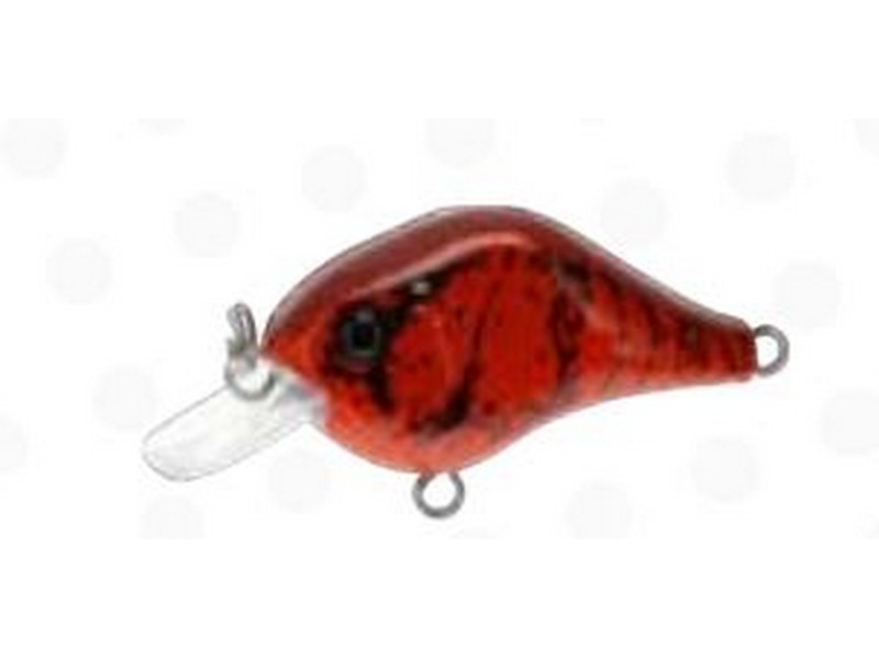 Bill Lewis Crank Gnat 1/8oz Red Glitter Craw