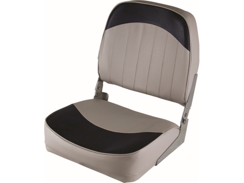 Wise Fold Down Boat Seat Gray/Navy