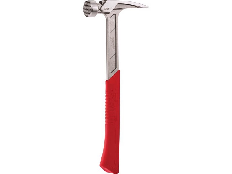 Milwaukee 22 oz Milled Face Framing Hammer 15 in. Steel Handle