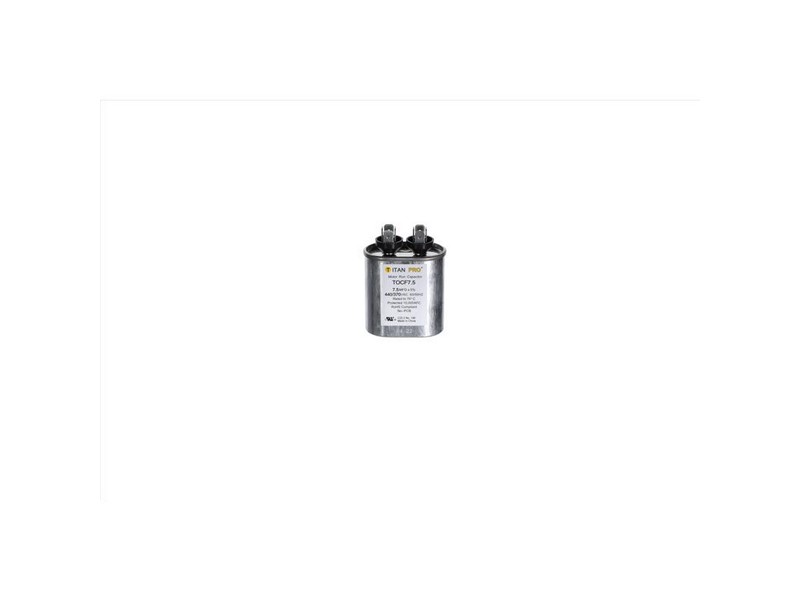Titan Pro 7.5 MFD 440 V Oval Run Capacitor