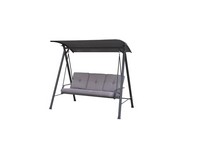 Living Accents 3 Person Steel Bench Swing