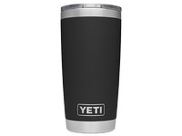 YETI Rambler 20 oz Black BPA Free Tumbler with MagSlider Lid