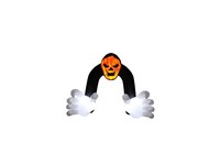 A Holiday Company 13 ft. Prelit Reaper Archway Inflatable